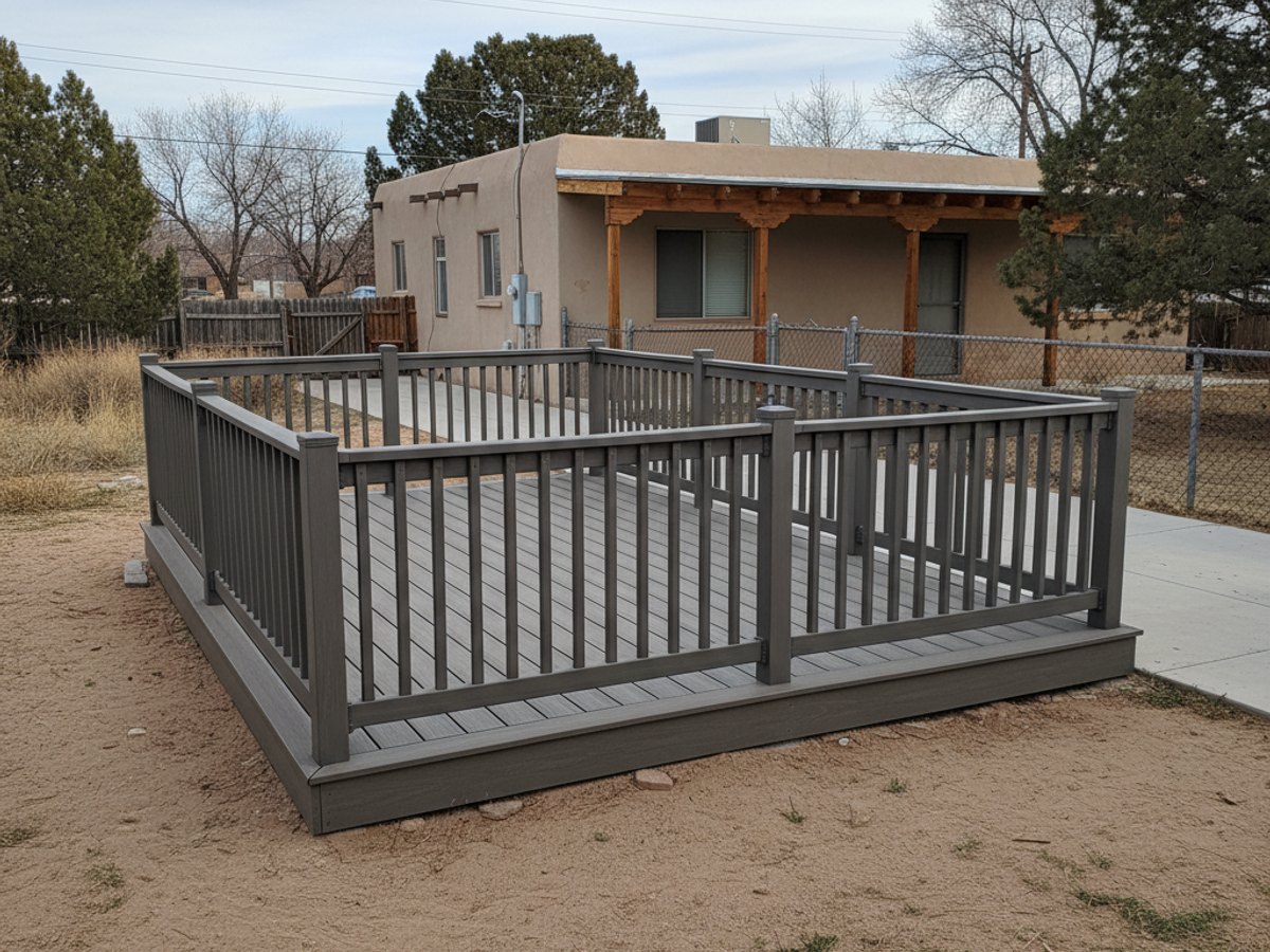 Stairs & Steps Construction completed by Champion Deck Company in Mesilla, NM