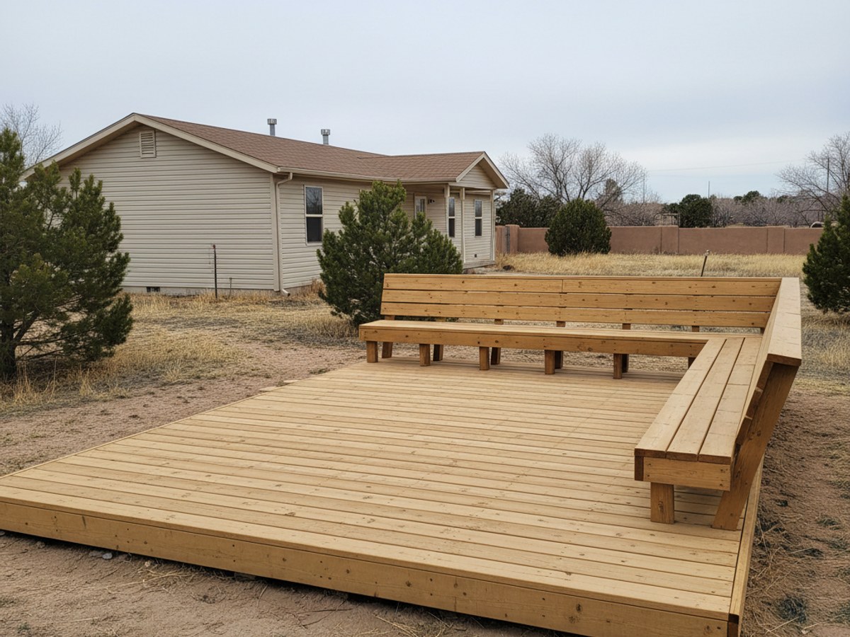 Deck Staining & Sealing completed by Champion Deck Company in Sunland Park, NM