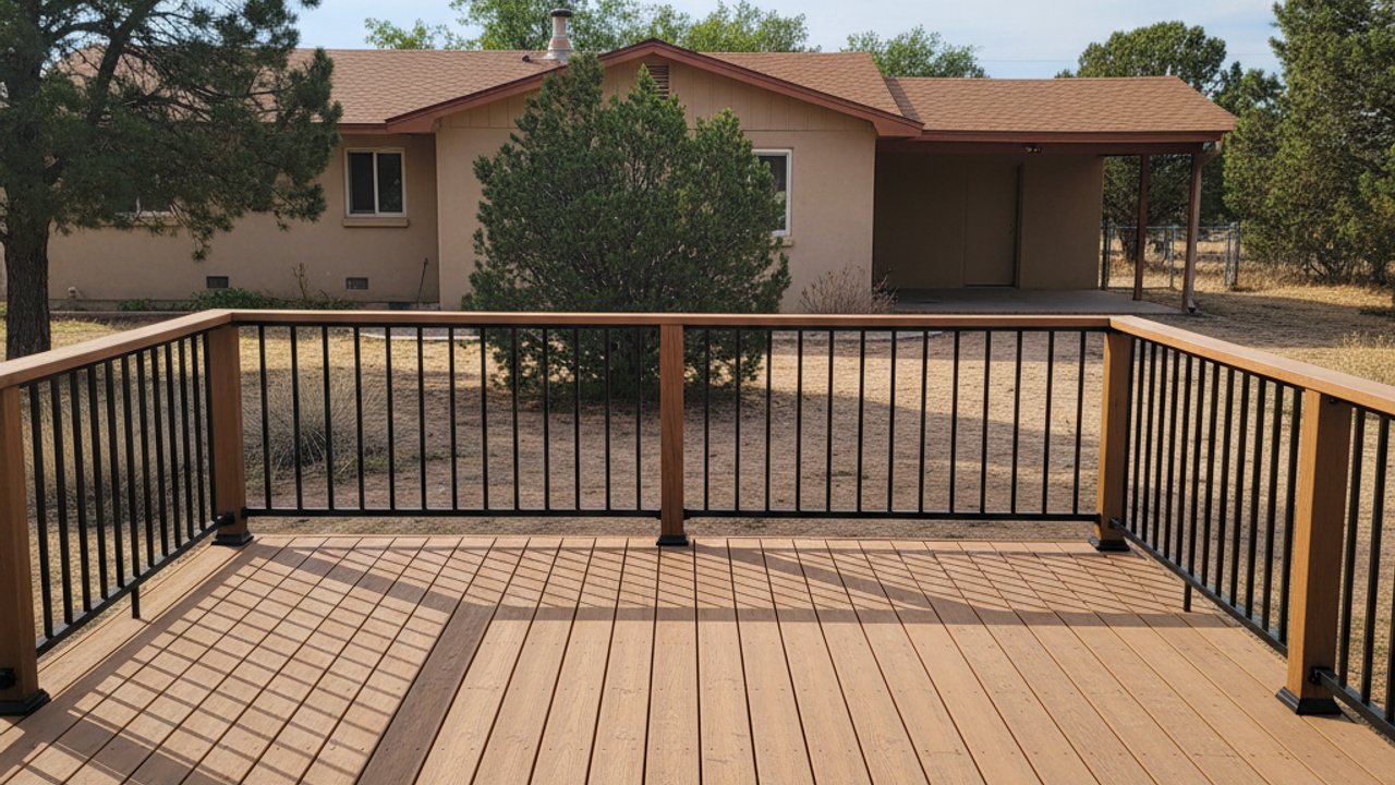 Stairs & Steps Construction completed by Champion Deck Company in Chaparral, NM