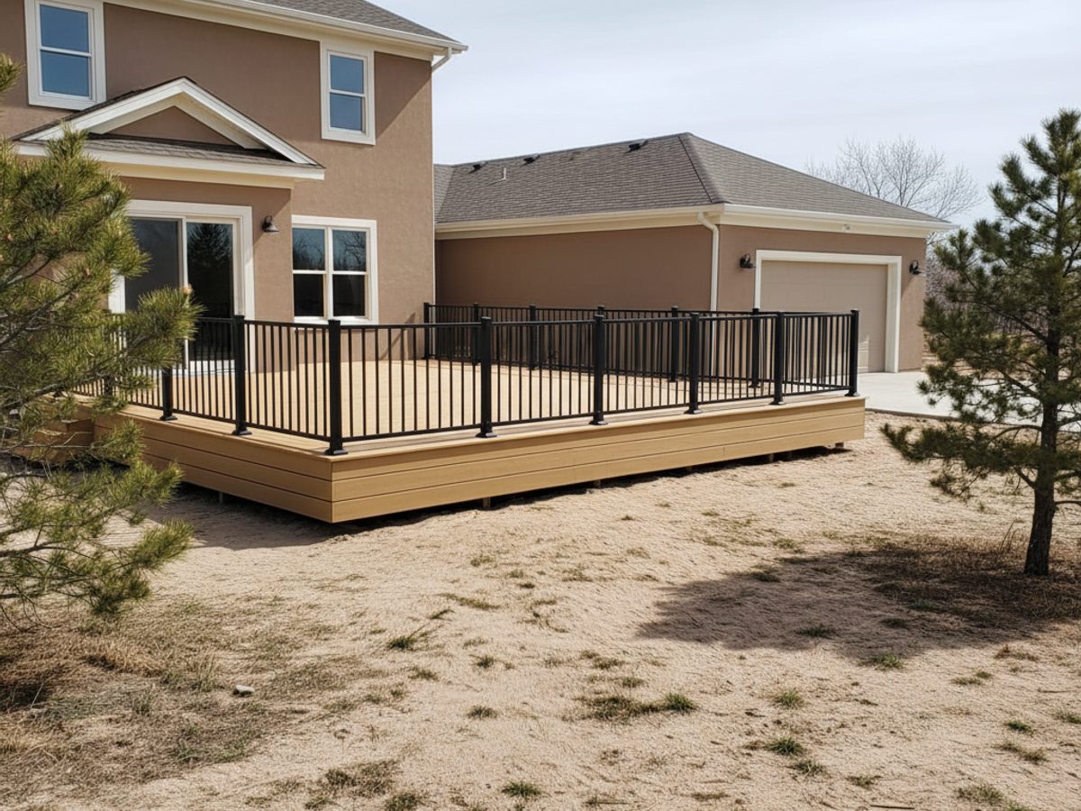 Deck Cleaning & Maintenance completed by Champion Deck Company in El Paso, NM