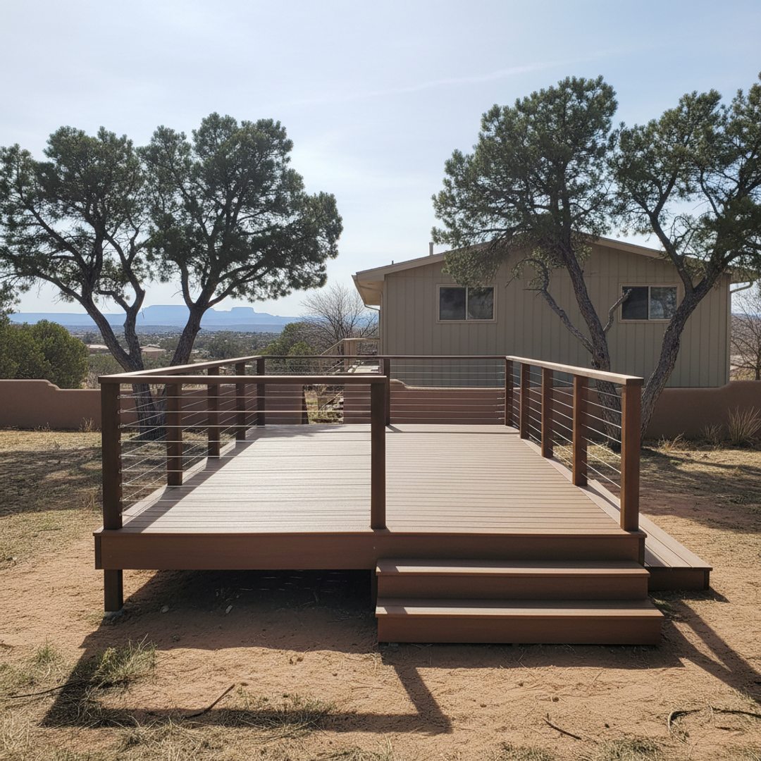 Deck Repair completed by Champion Deck Company in Sunland Park, NM