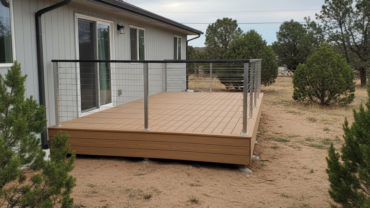 Deck Staining & Sealing completed by Champion Deck Company in Anthony, NM